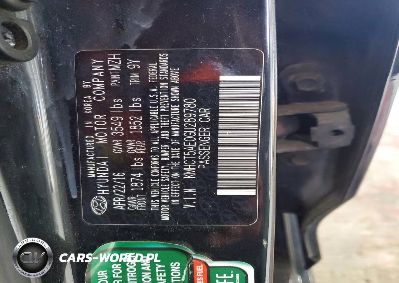2016 Hyundai Accent Se VIN:KMHCT5AE0GU289780 - 12