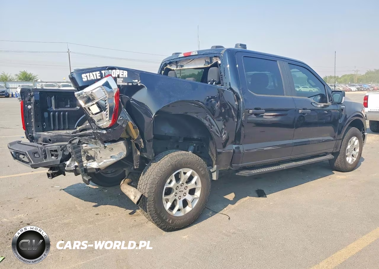 2022 Ford F150 Police Responder VIN:1FTFW1P84NKE97849 - 3