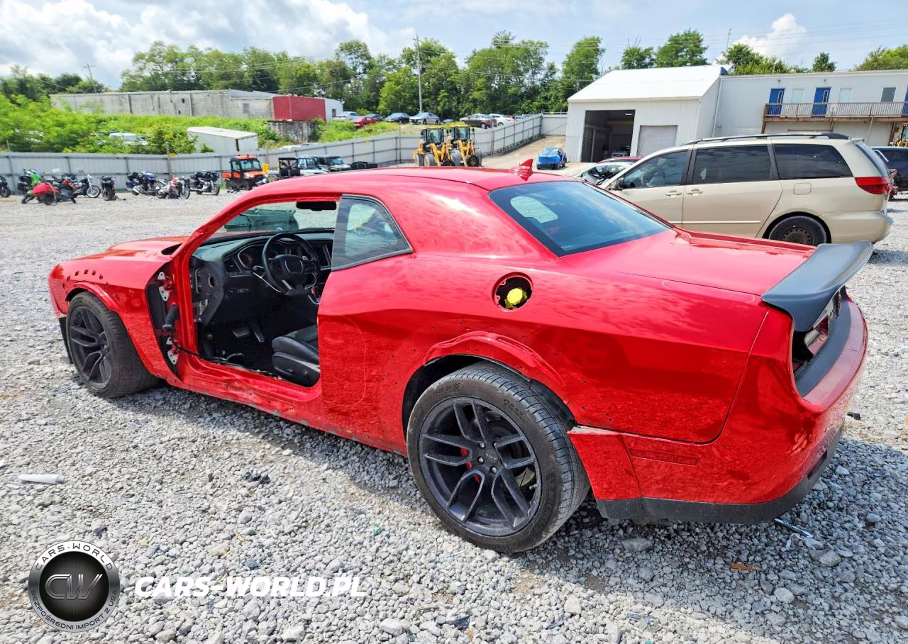 2019 Dodge Challenger Srt Hellcat Redeye VIN:2C3CDZL97KH719166 - 2