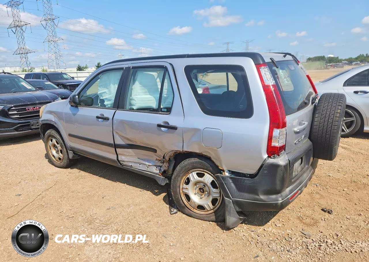 2005 Honda Cr-V Lx VIN:JHLRD68595C017323 - 2