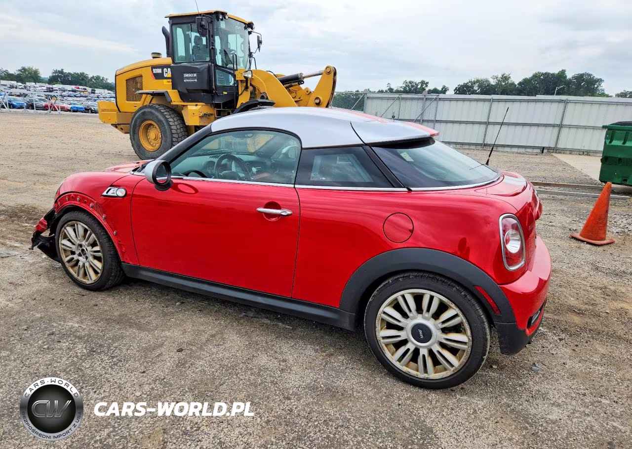 2012 Mini Cooper Coupe S VIN:WMWSX3C5XCT155278 - 2