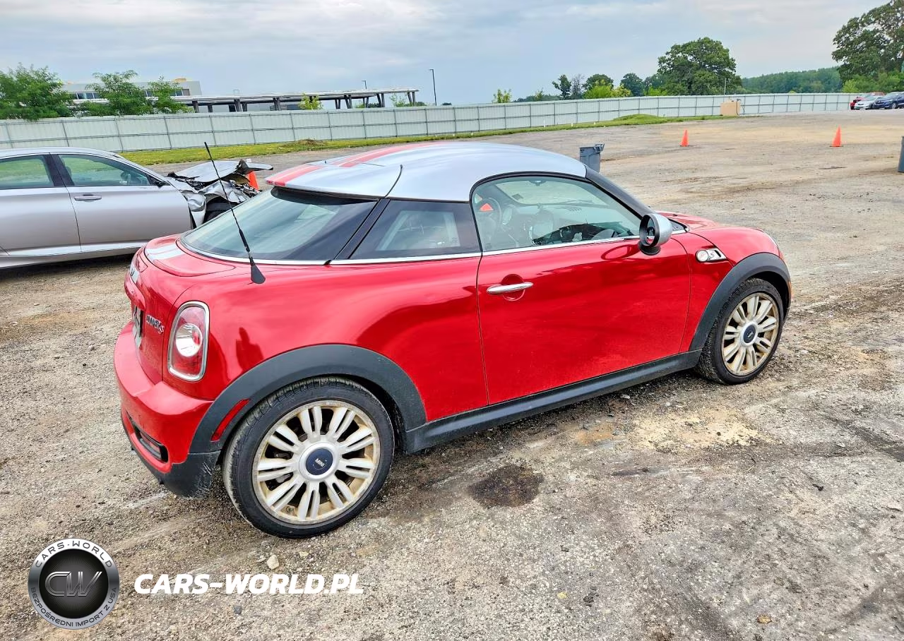 2012 Mini Cooper Coupe S VIN:WMWSX3C5XCT155278 - 3