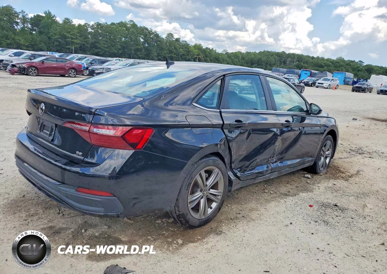 2024 Volkswagen Jetta Se VIN:3VWEM7BU7RM043468 - 3