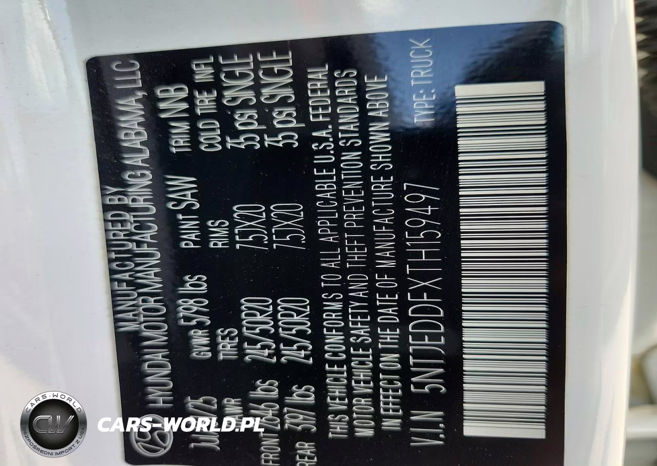 2026 Hyundai Santa Cruz Limited VIN:5NTJEDDFXTH159497 - 12