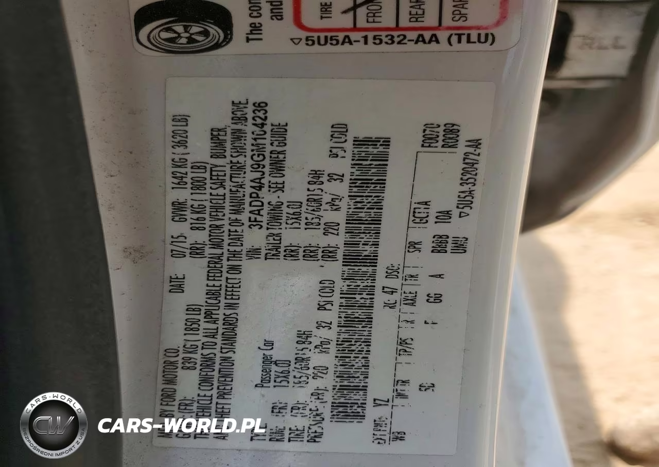 2016 Ford Fiesta S VIN:3FADP4AJ9GM104236 - 12