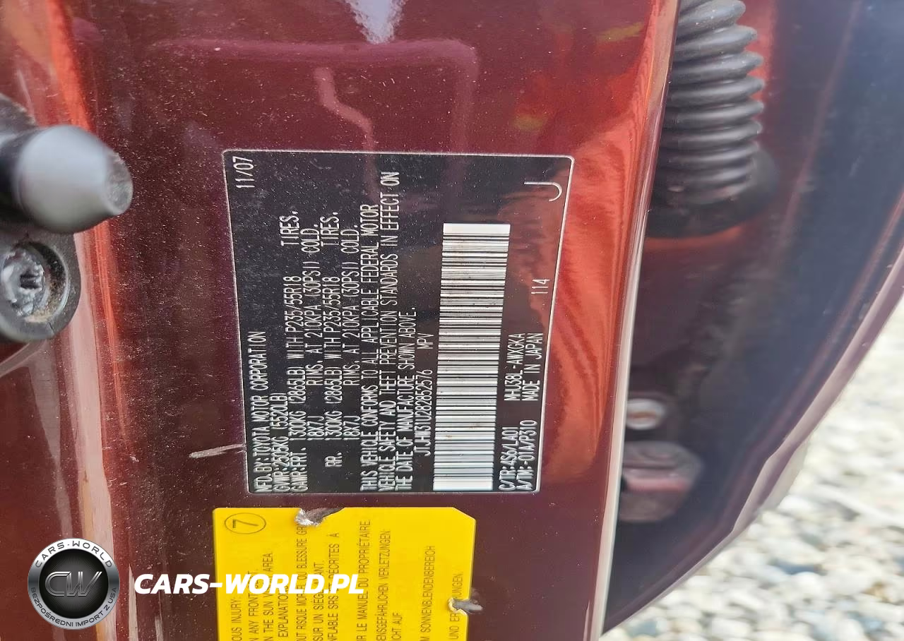 2008 Lexus Rx 400H VIN:JTJHW31U282852576 - 13