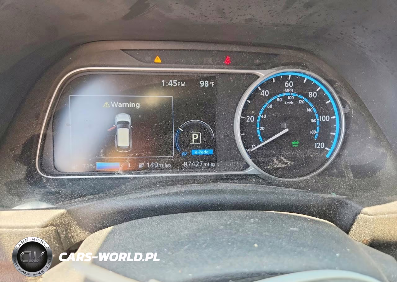 2019 Nissan Leaf Sl Plus VIN:1N4BZ1CP5KC317356 - 9