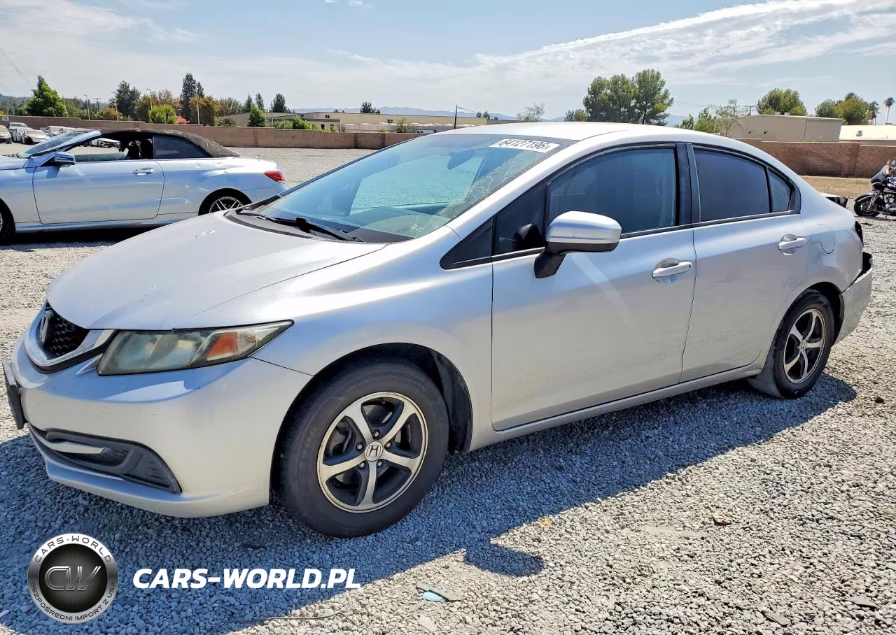 2015 Honda Civic Se VIN:19XFB2F78FE288676 - 1