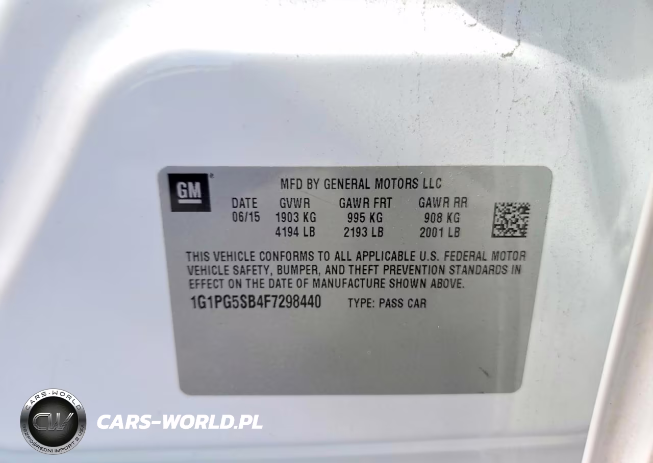 2015 Chevrolet Cruze Ltz VIN:1G1PG5SB4F7298440 - 13