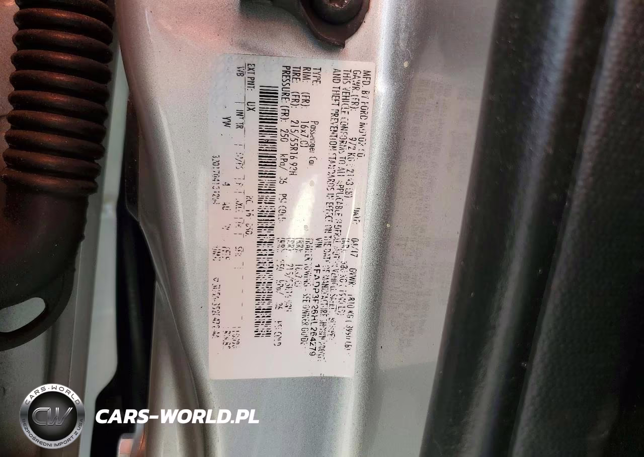 2017 Ford Focus Se VIN:1FADP3F26HL264279 - 13