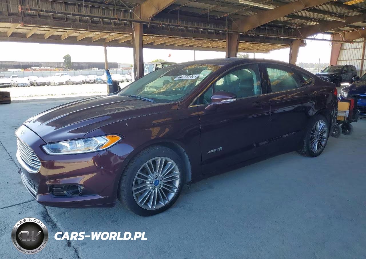 2013 Ford Fusion Se Hybrid