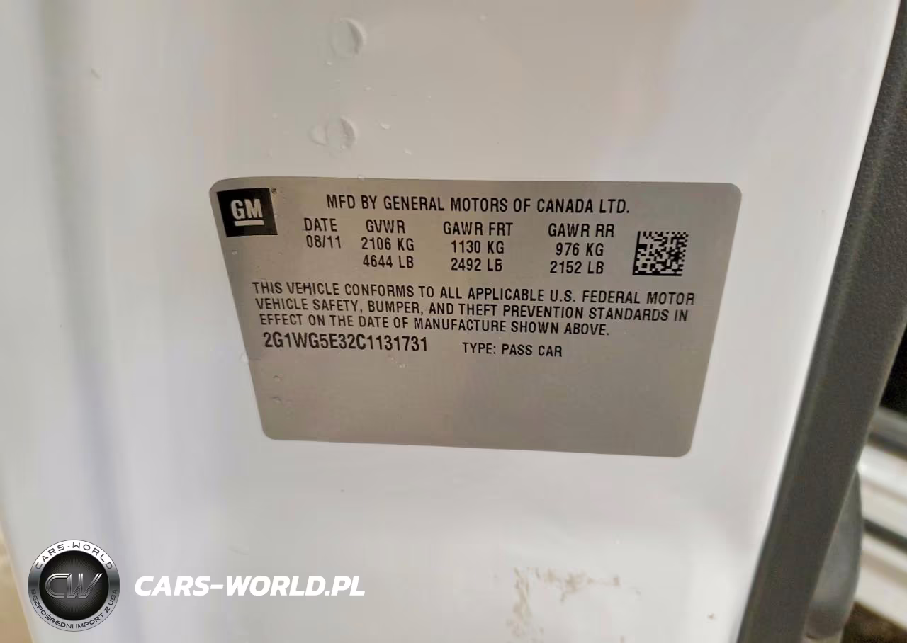 2012 Chevrolet Impala Lt VIN:2G1WG5E32C1131731 - 13