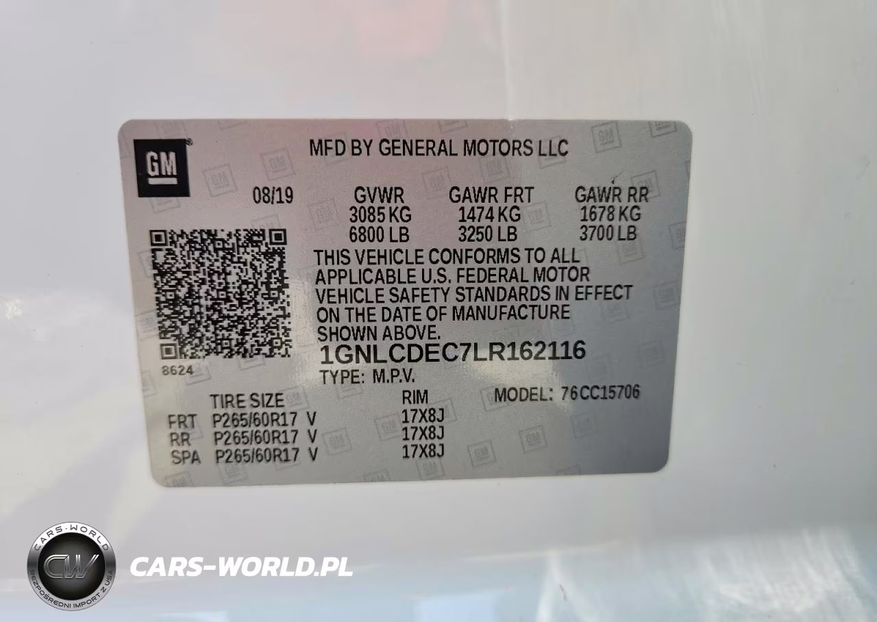 2020 Chevrolet Tahoe Police VIN:1GNLCDEC7LR162116 - 12