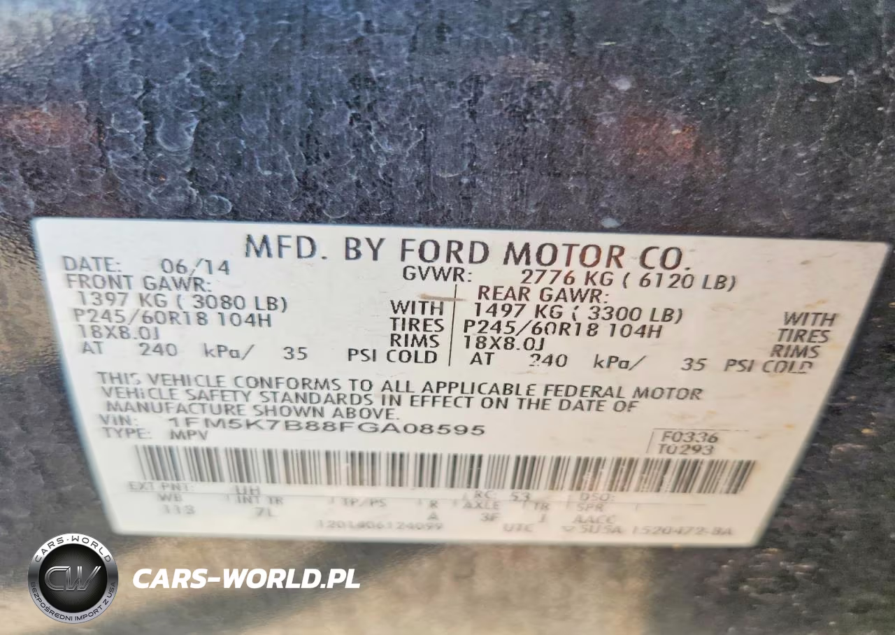 2015 Ford Explorer VIN:1FM5K7B88FGA08595 - 12