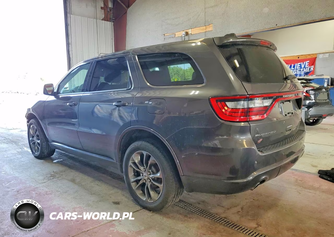 2019 Dodge Durango Gt VIN:1C4RDJDG2KC780691 - 2