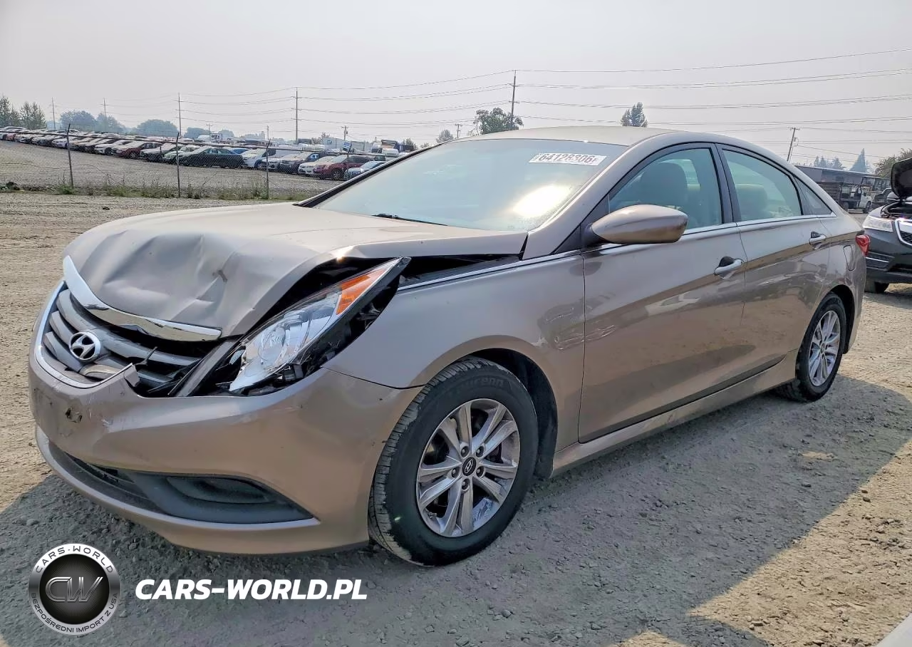 2014 Hyundai Sonata Gls VIN:5NPEB4AC4EH902614 - 1