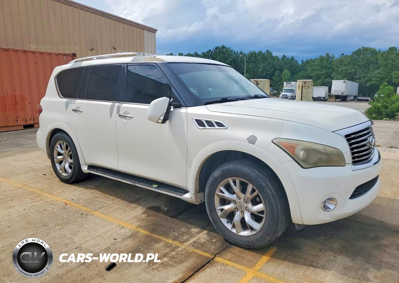 2011 Infiniti Qx56 Base VIN:JN8AZ2NF8B9503801 - 4