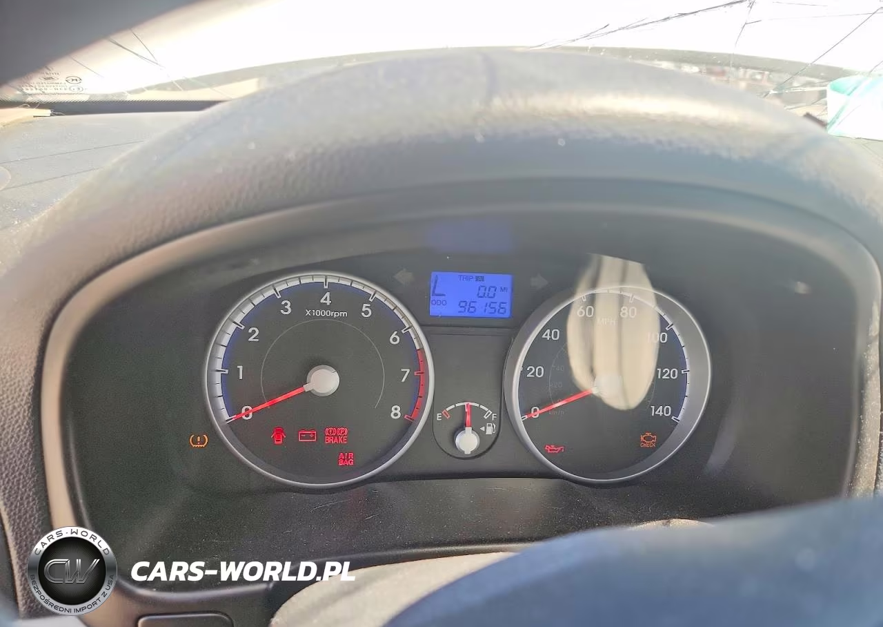 2010 Hyundai Accent Gls VIN:KMHCN4AC5AU491816 - 9
