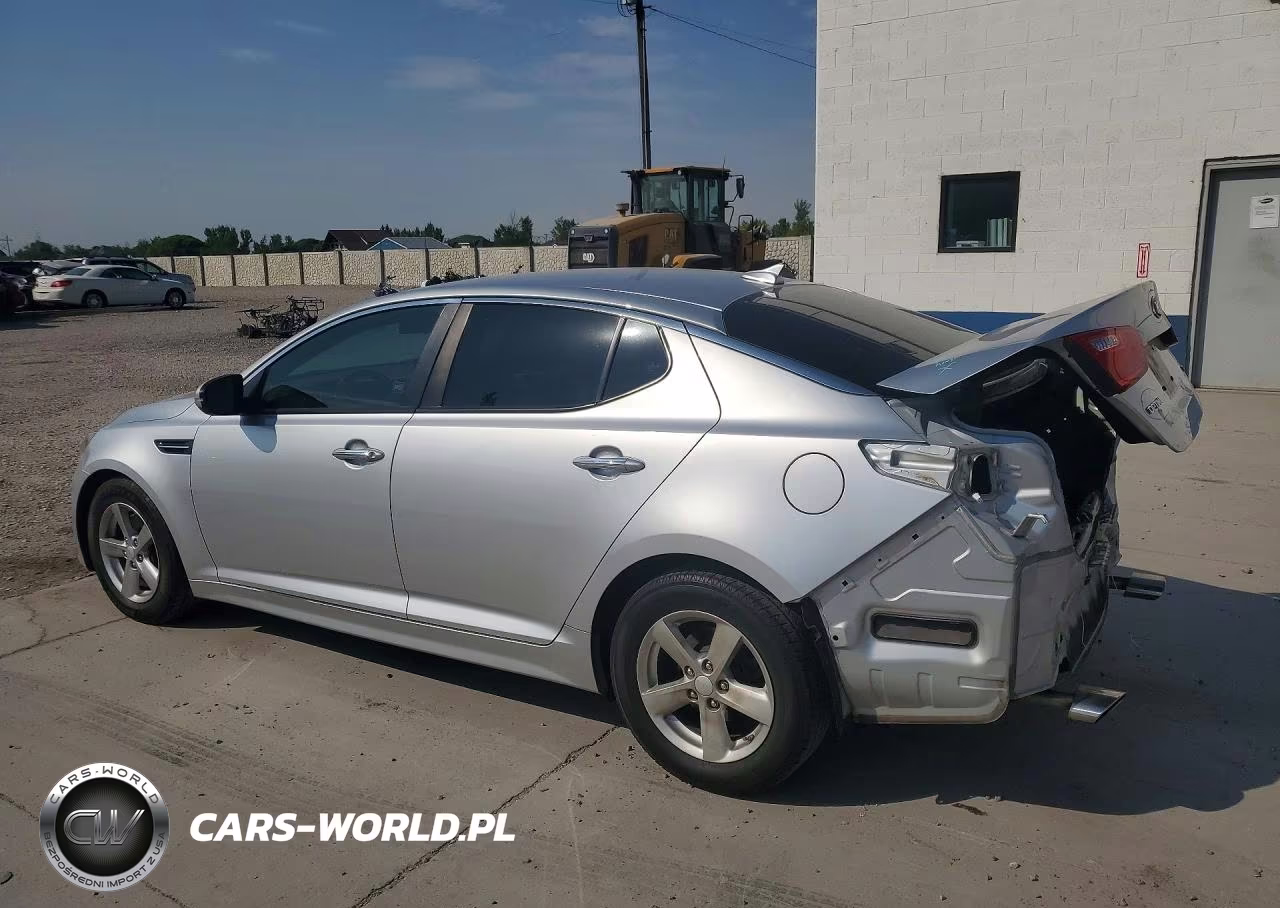 2014 Kia Optima Lx VIN:KNAGM4A79E5466832 - 2