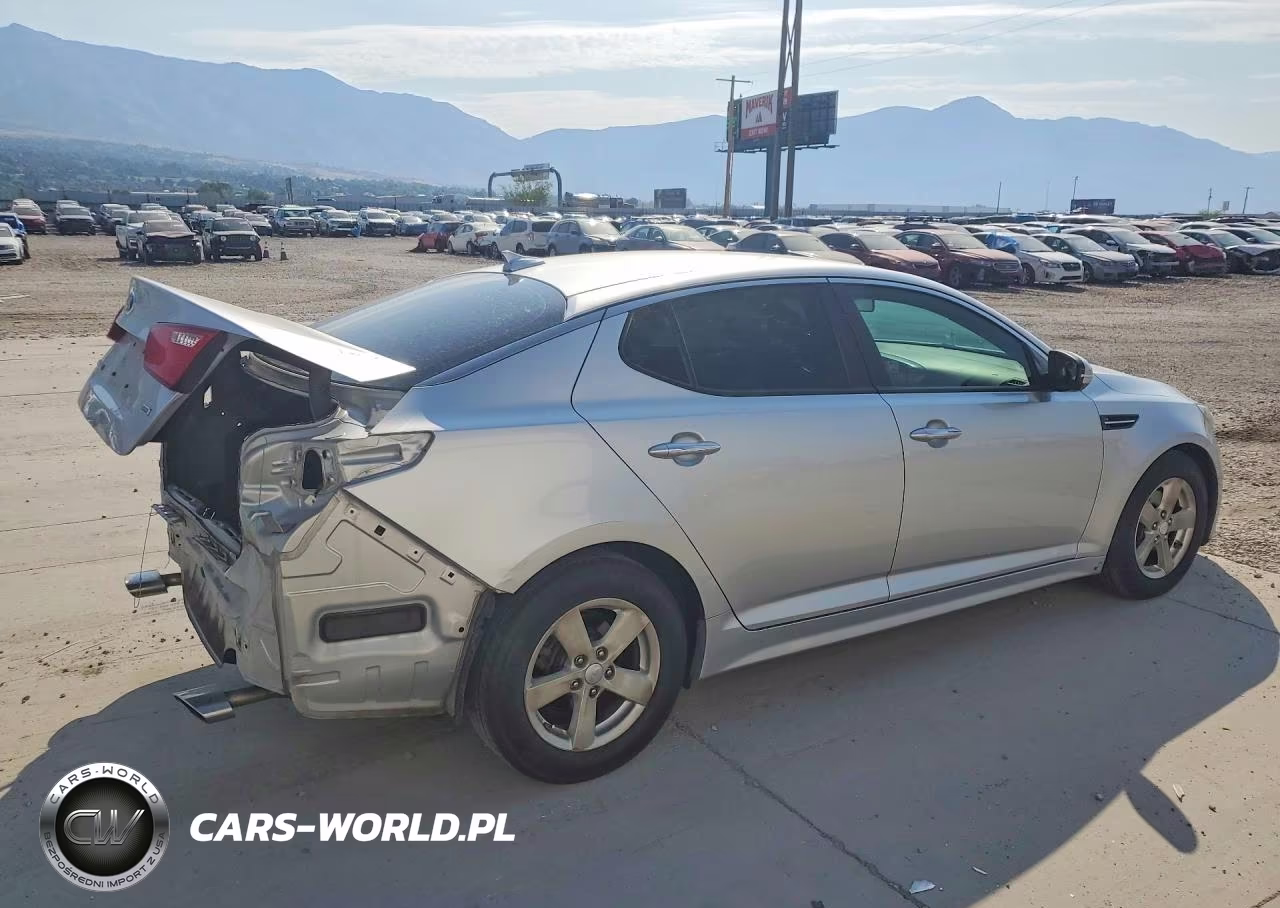 2014 Kia Optima Lx VIN:KNAGM4A79E5466832 - 3