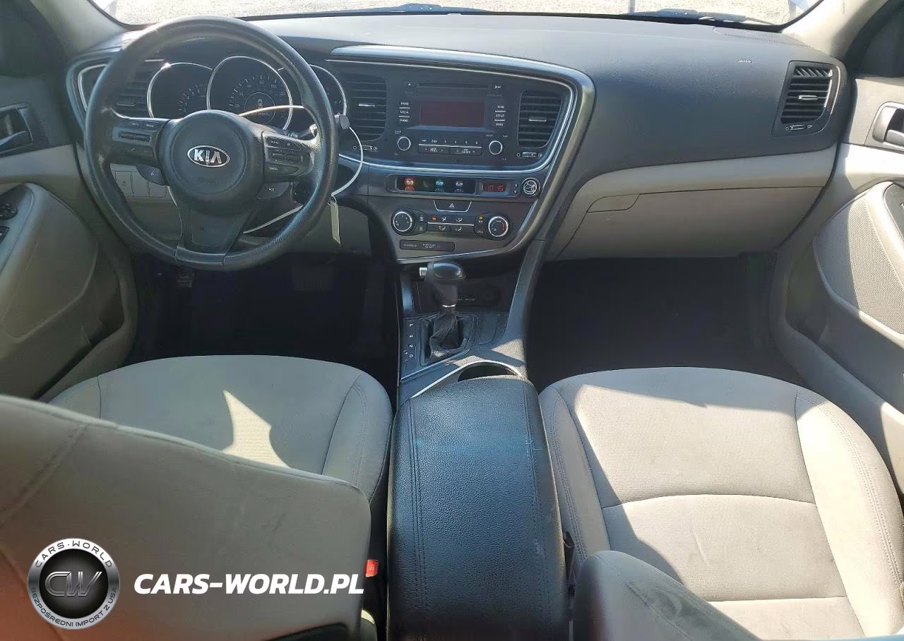 2014 Kia Optima Lx VIN:KNAGM4A79E5466832 - 8
