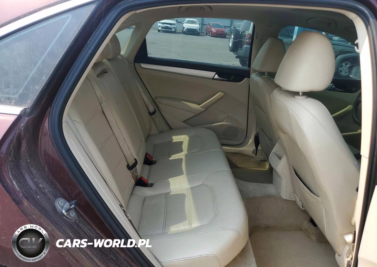 2012 Volkswagen Passat Se VIN:1VWBN7A35CC010423 - 10