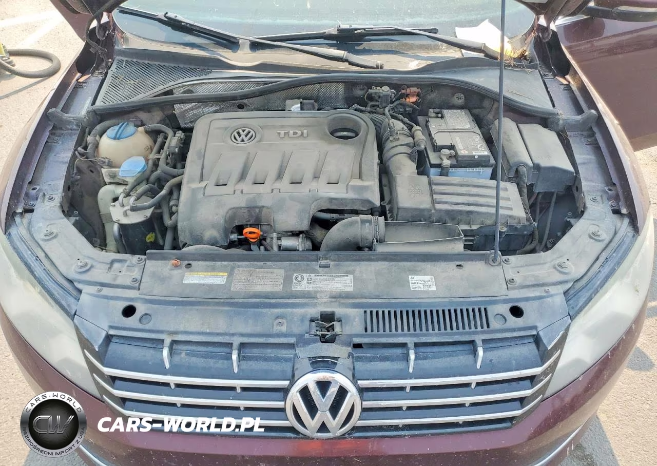 2012 Volkswagen Passat Se VIN:1VWBN7A35CC010423 - 11