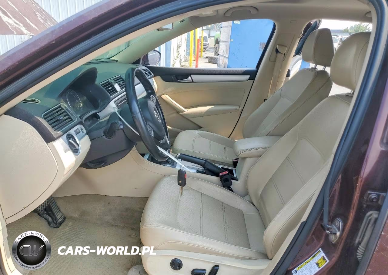 2012 Volkswagen Passat Se VIN:1VWBN7A35CC010423 - 7