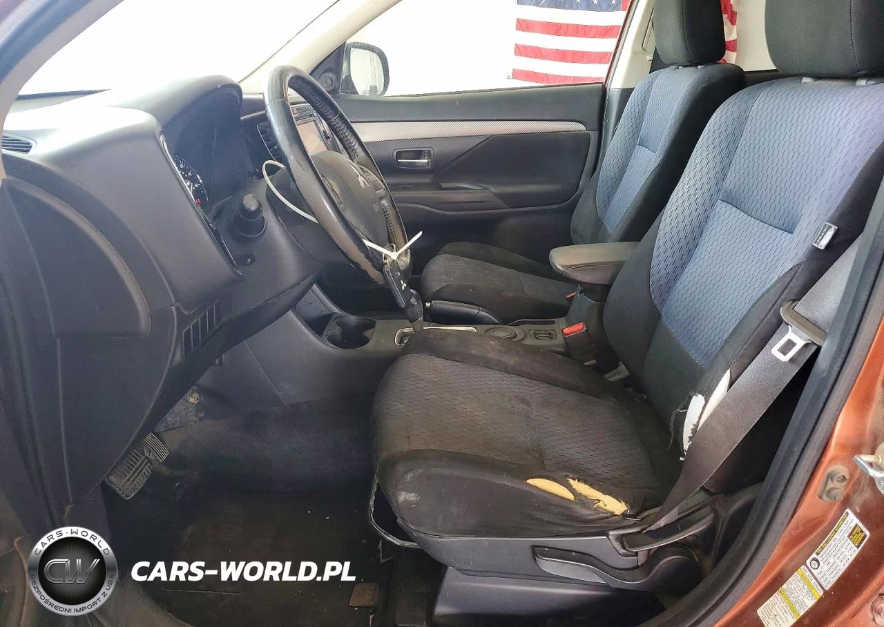 2014 Mitsubishi Outlander Se VIN:JA4AD3A33EZ001854 - 7