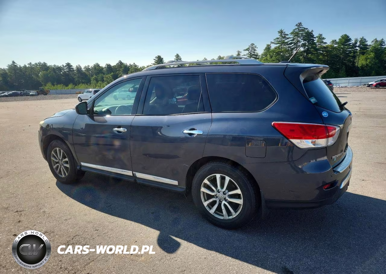 2014 Nissan Pathfinder Sl VIN:5N1AR2MM1EC716006 - 2