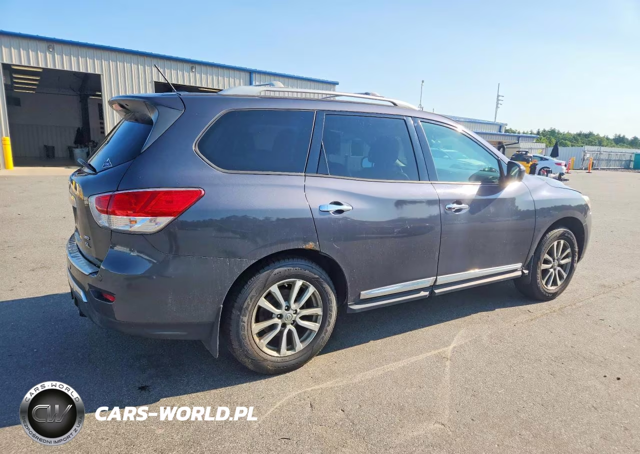 2014 Nissan Pathfinder Sl VIN:5N1AR2MM1EC716006 - 3