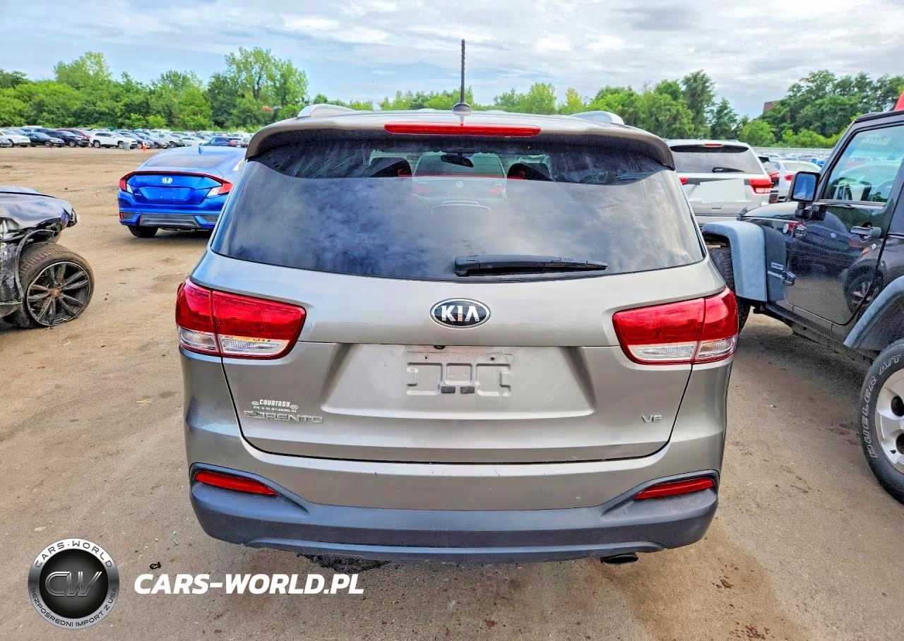 2017 Kia Sorento Lx V6 VIN:5XYPGDA56HG242034 - 6