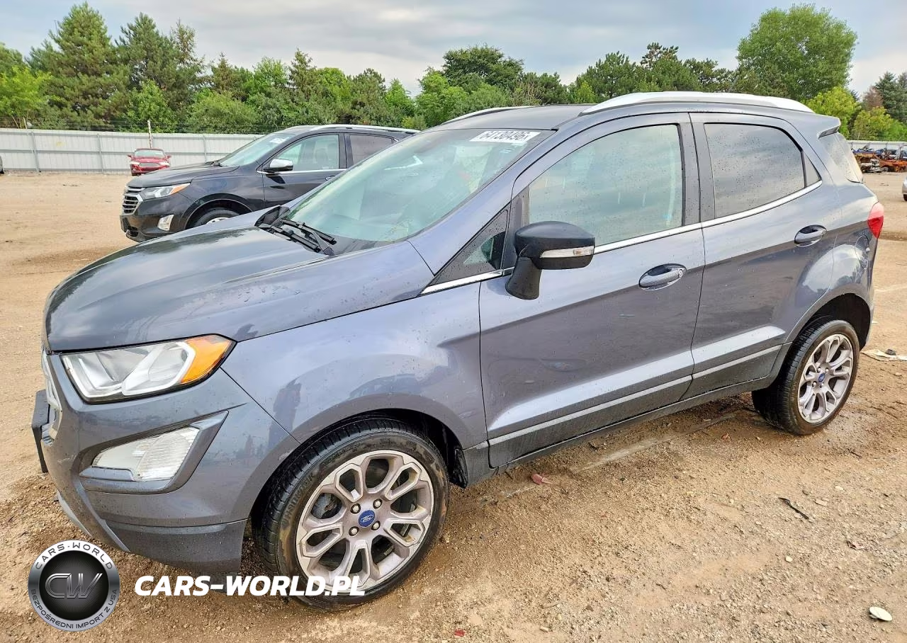 2019 Ford Ecosport Titanium VIN:MAJ6S3KL3KC260588 - 1
