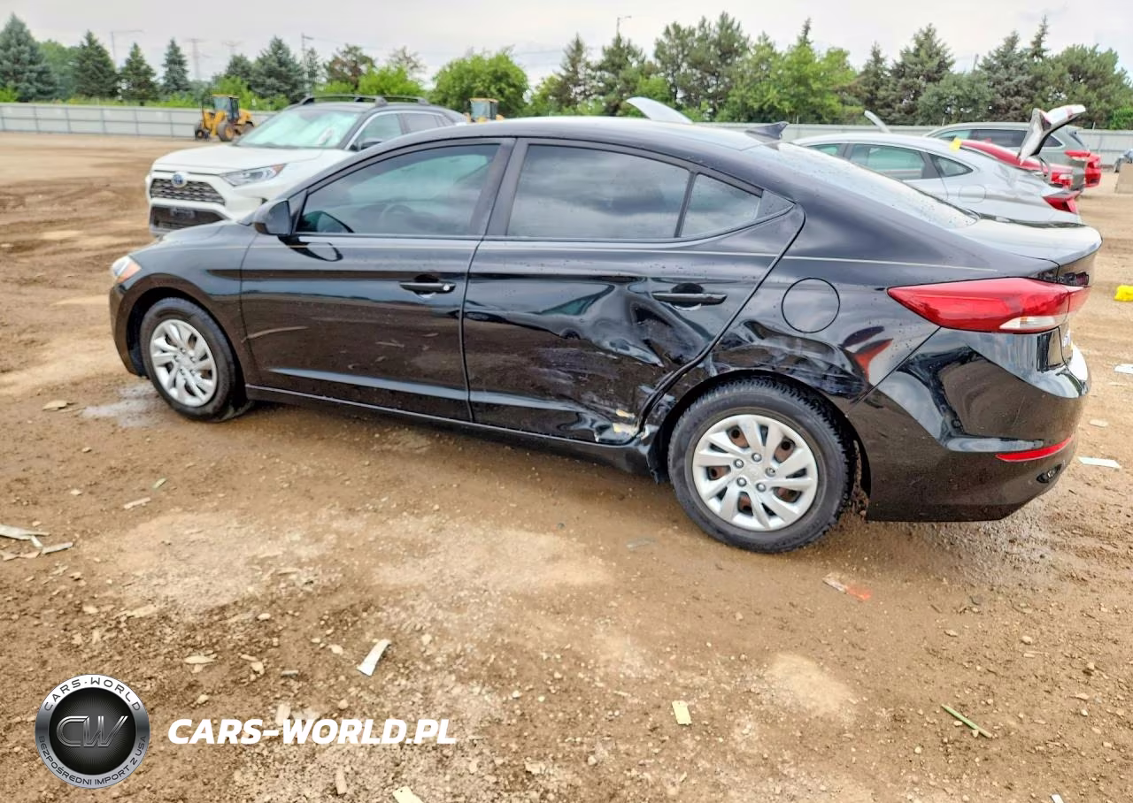 2017 Hyundai Elantra Se VIN:KMHD74LF1HU407183 - 2