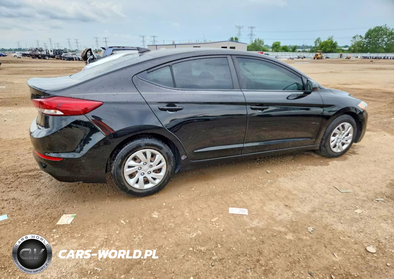 2017 Hyundai Elantra Se VIN:KMHD74LF1HU407183 - 3
