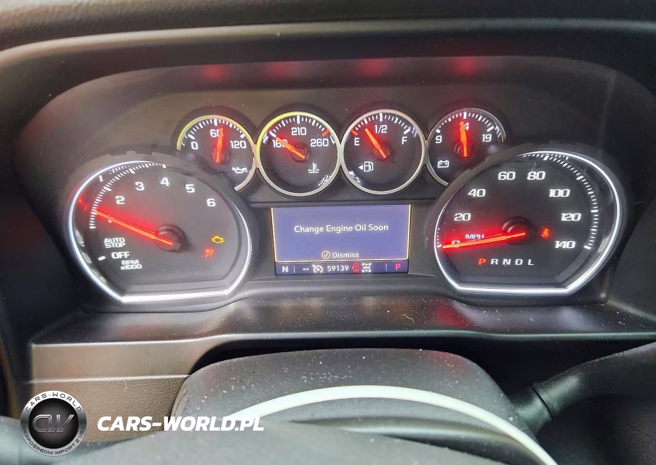 2019 Chevrolet Silverado K1500 Lt VIN:1GCUYDED4KZ149085 - 9