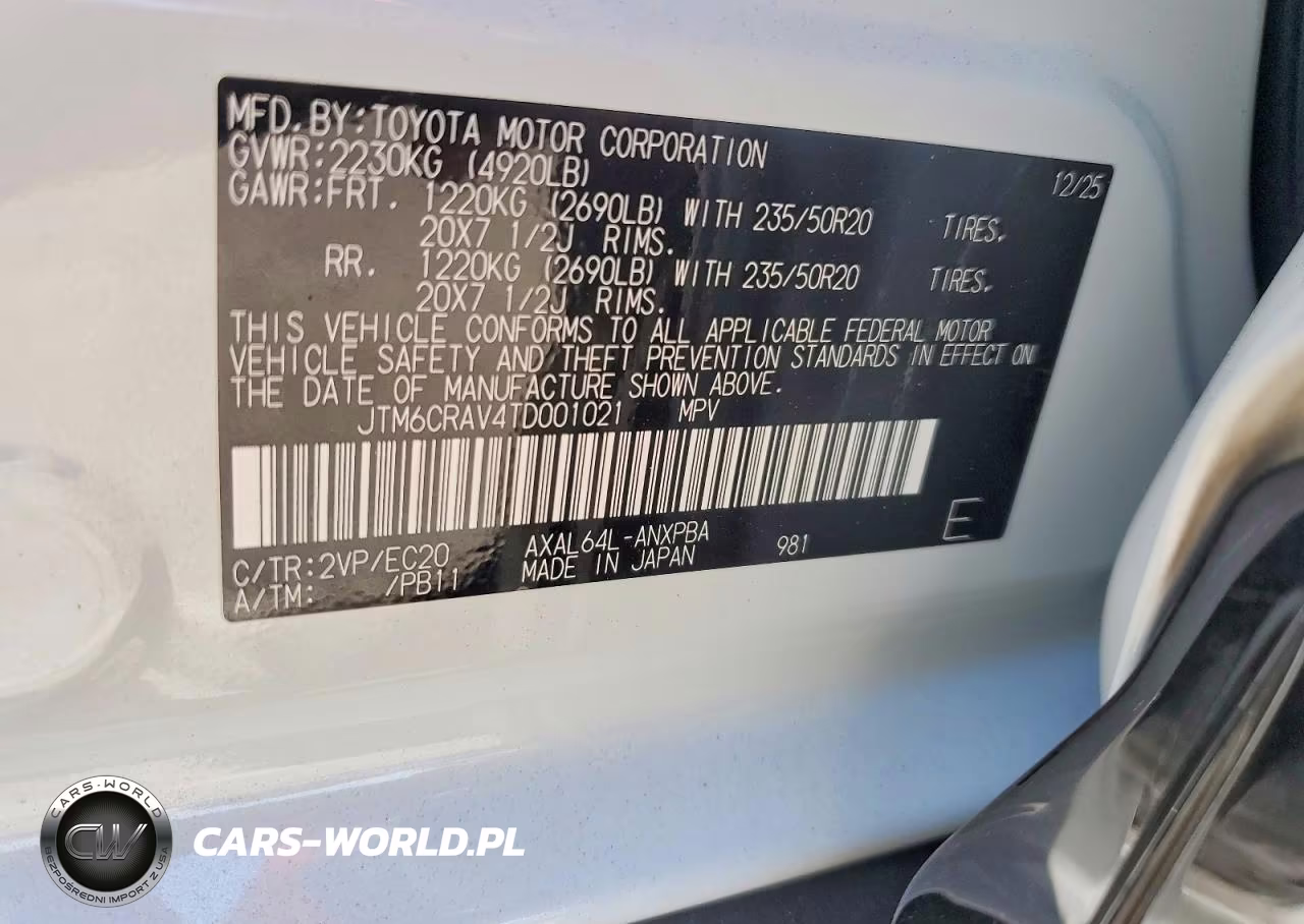 2026 Toyota Rav4 Xse VIN:JTM6CRAV4TD001021 - 14