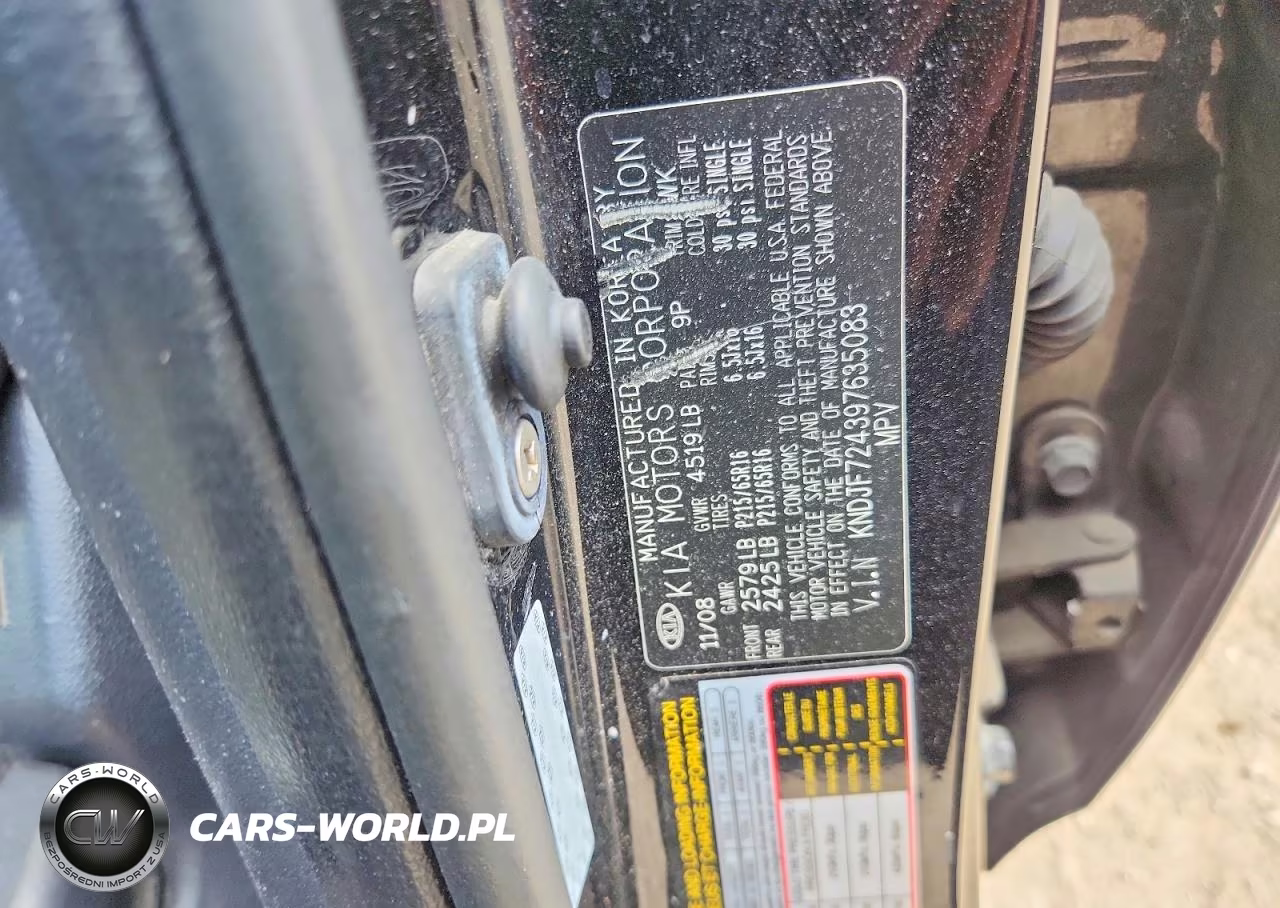 2009 Kia Sportage Lx VIN:KNDJF724397635083 - 12