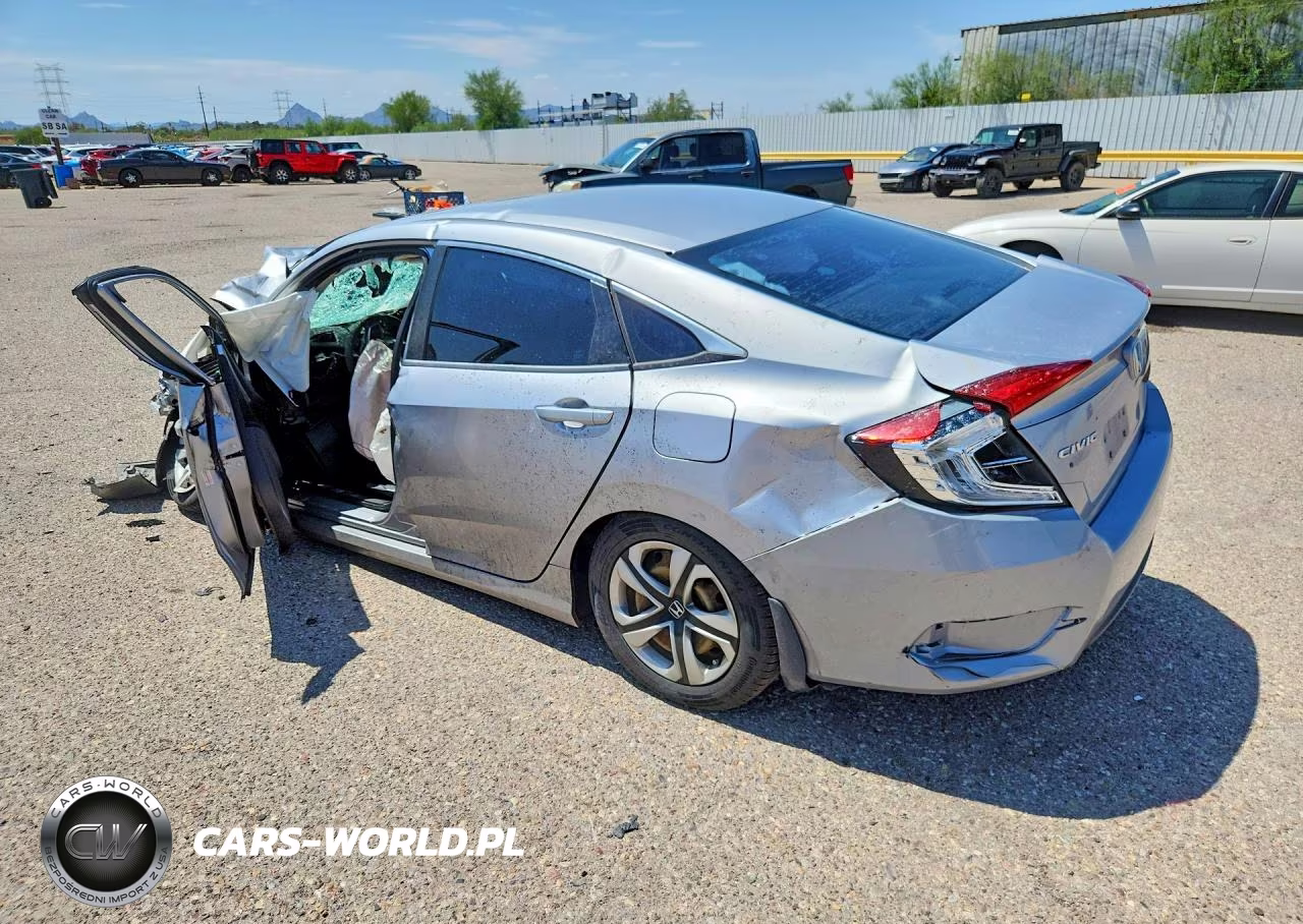 2018 Honda Civic Lx VIN:19XFC2F53JE017898 - 2