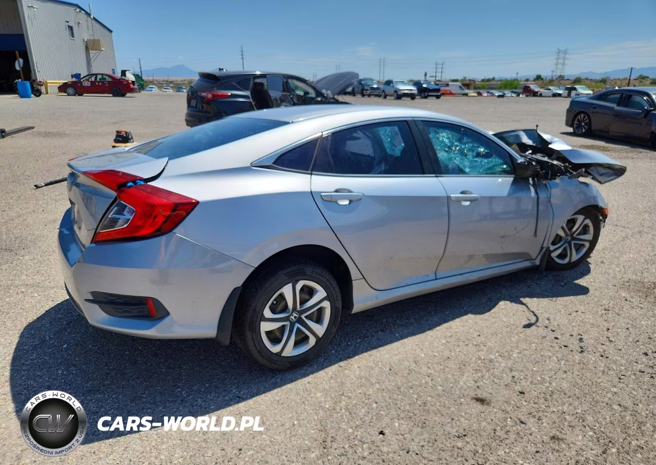 2018 Honda Civic Lx VIN:19XFC2F53JE017898 - 3
