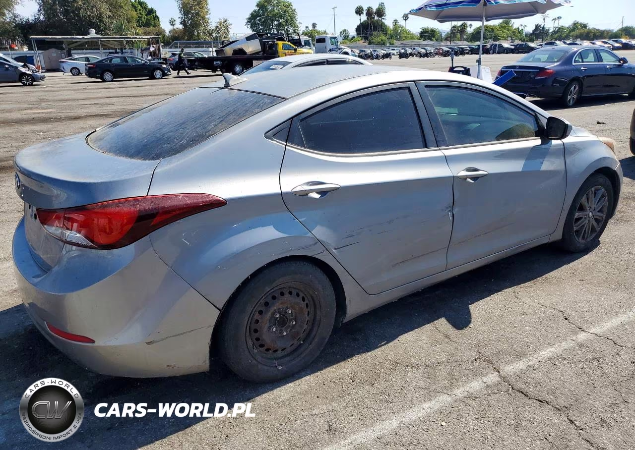 2014 Hyundai Elantra Se VIN:KMHDH4AE2EU174627 - 3
