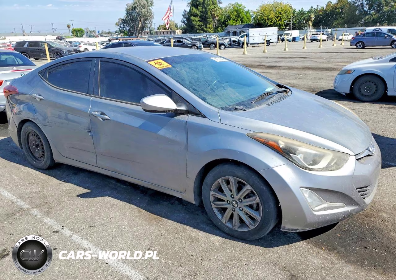 2014 Hyundai Elantra Se VIN:KMHDH4AE2EU174627 - 4