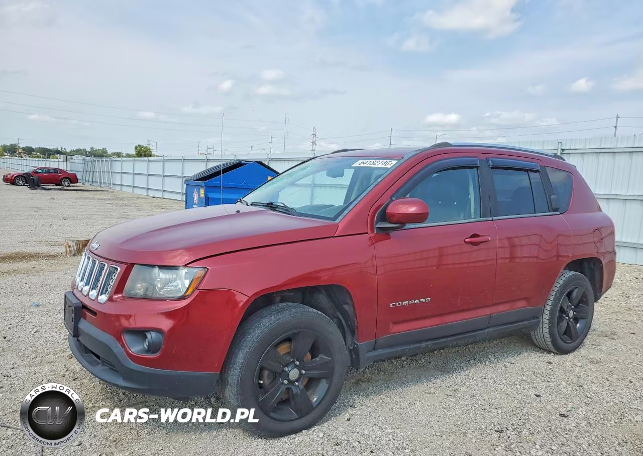 2014 Jeep Compass Latitude VIN:1C4NJCEB0ED585936 - 1