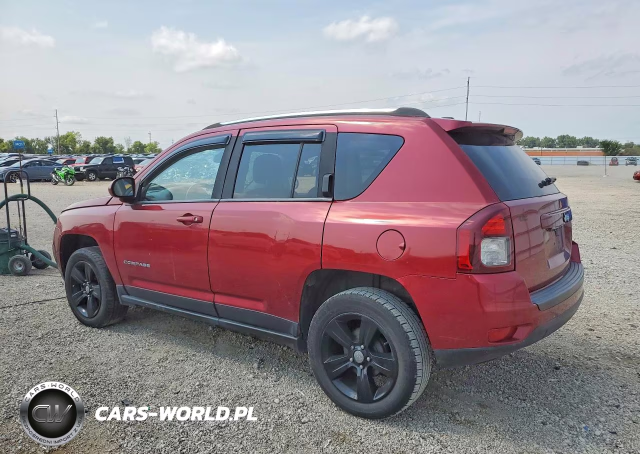 2014 Jeep Compass Latitude VIN:1C4NJCEB0ED585936 - 2