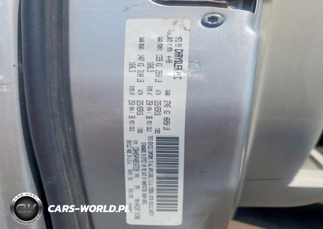 2008 Dodge Grand Caravan Sxt VIN:1D8HN54P48B167228 - 13