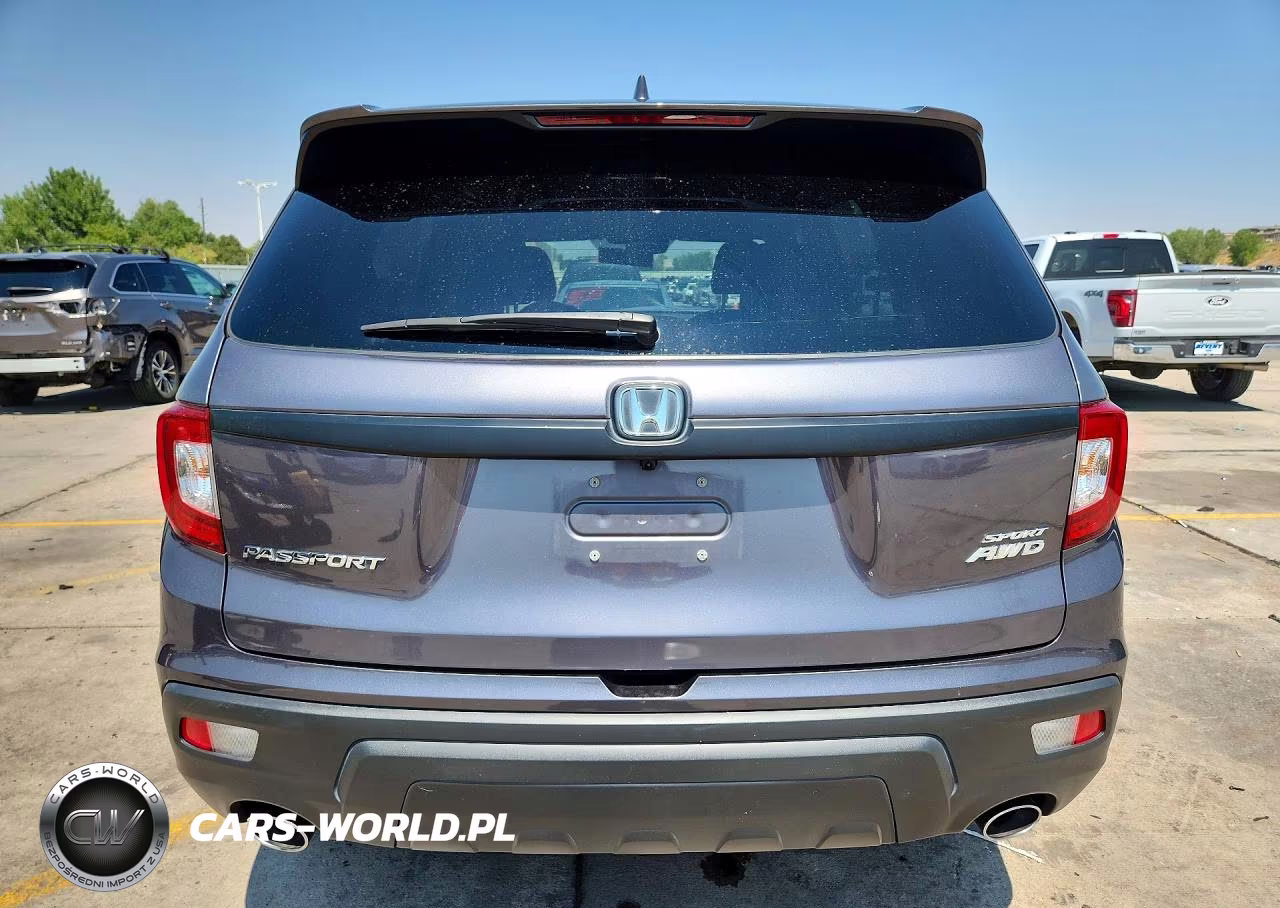 2021 Honda Passport Sport VIN:5FNYF8H27MB043523 - 6