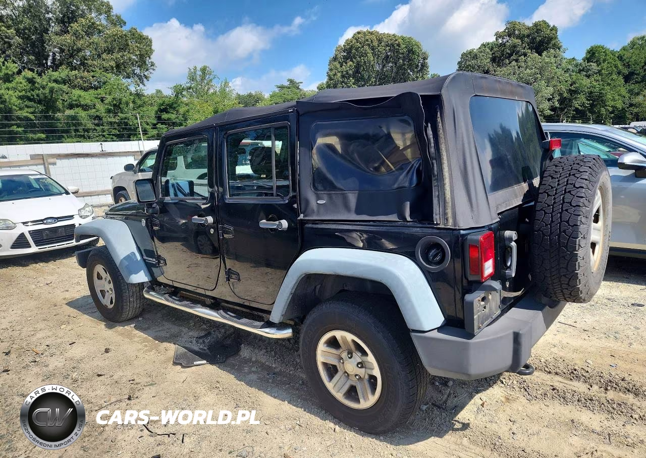 2011 Jeep Wrangler Unlimited Sport VIN:1J4BA3H14BL582006 - 2