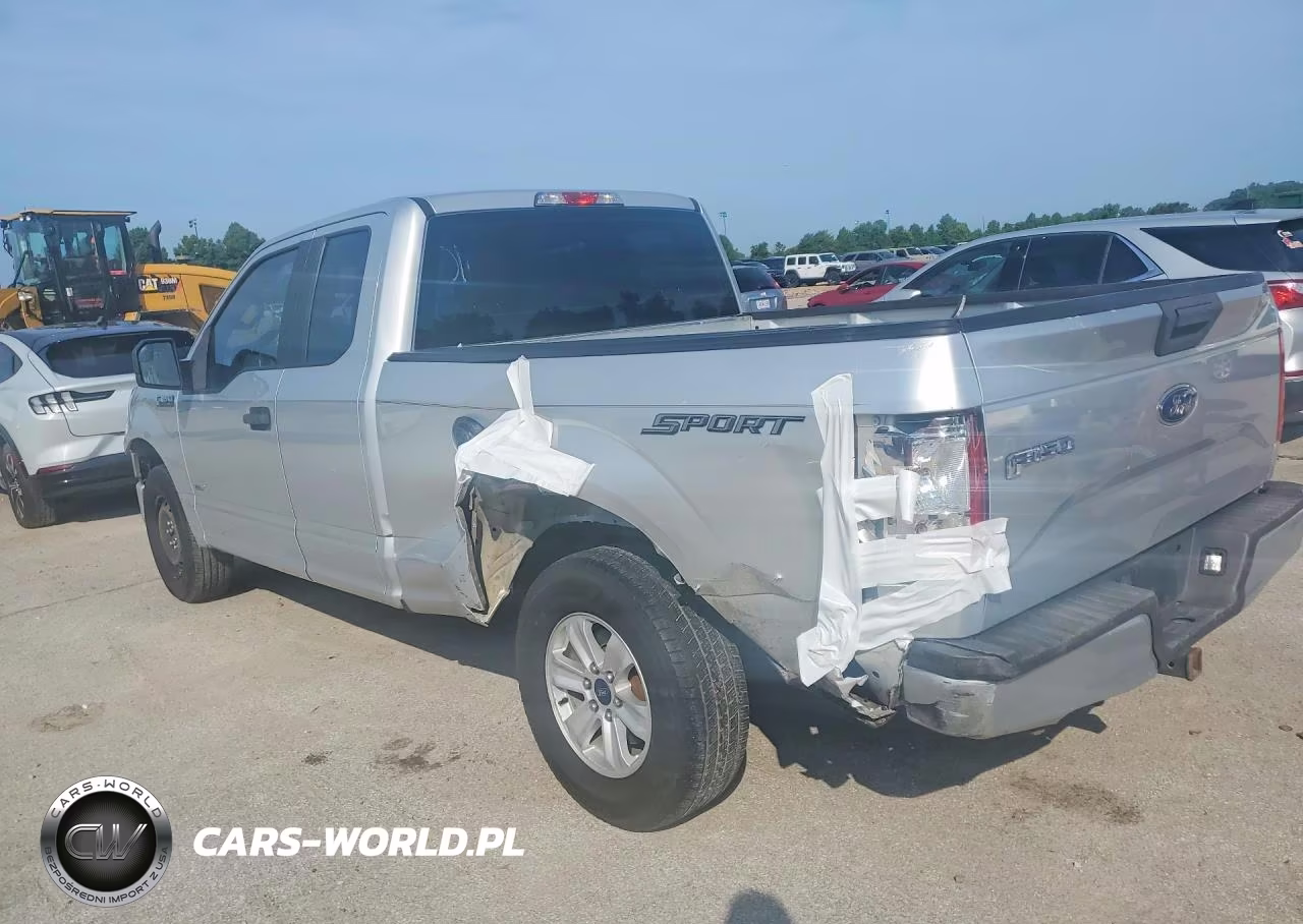 2016 Ford F150 Super Cab VIN:1FTEX1CP8GKD16096 - 2