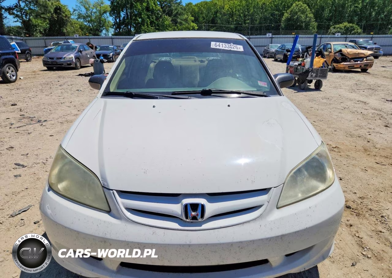 2005 Honda Civic Dx Vp VIN:1HGES163X5L025180 - 5