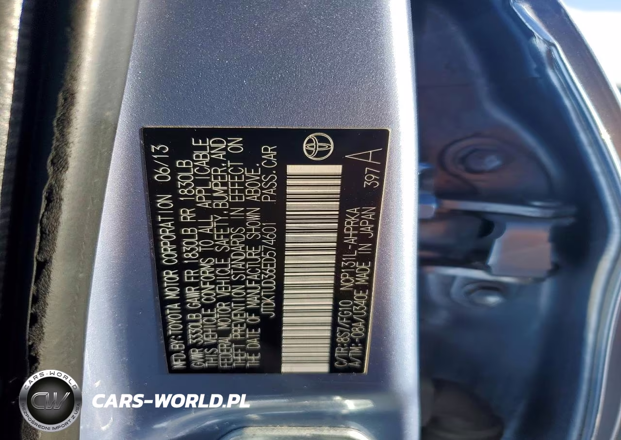 2014 Toyota Yaris 5-Door Le VIN:JTDKTUD36ED574601 - 12